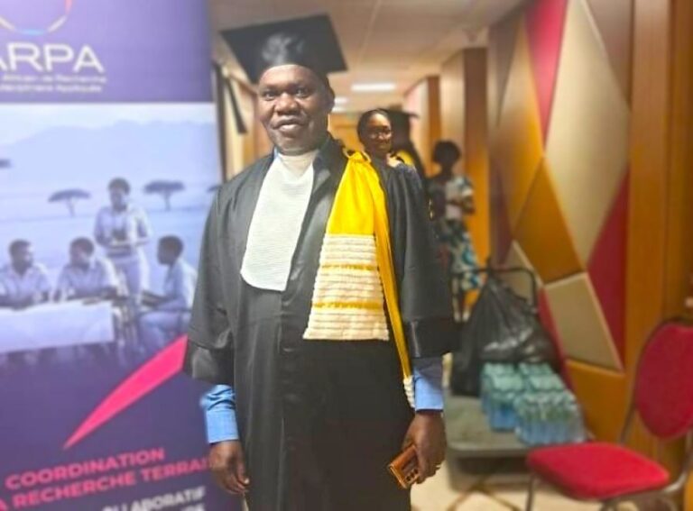 Distinction : Le PCA Oumarou Sankara (Socahi) élevé au grade de Docteur Honoris Causa à Dakar